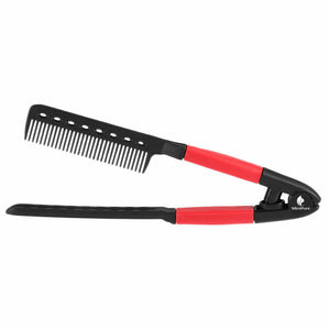 MiroPure Comb For Straightening Hair - Hair Styling Comb For Great Tresses - Flat Iron Comb With A Firm Grip - Straightening Comb For Knotty Hair - Heat Resistant Comb - Parting Comb